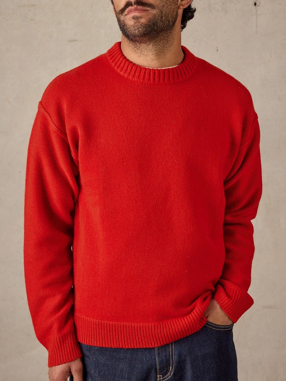 MCTAVISH Reverse Seam Knit